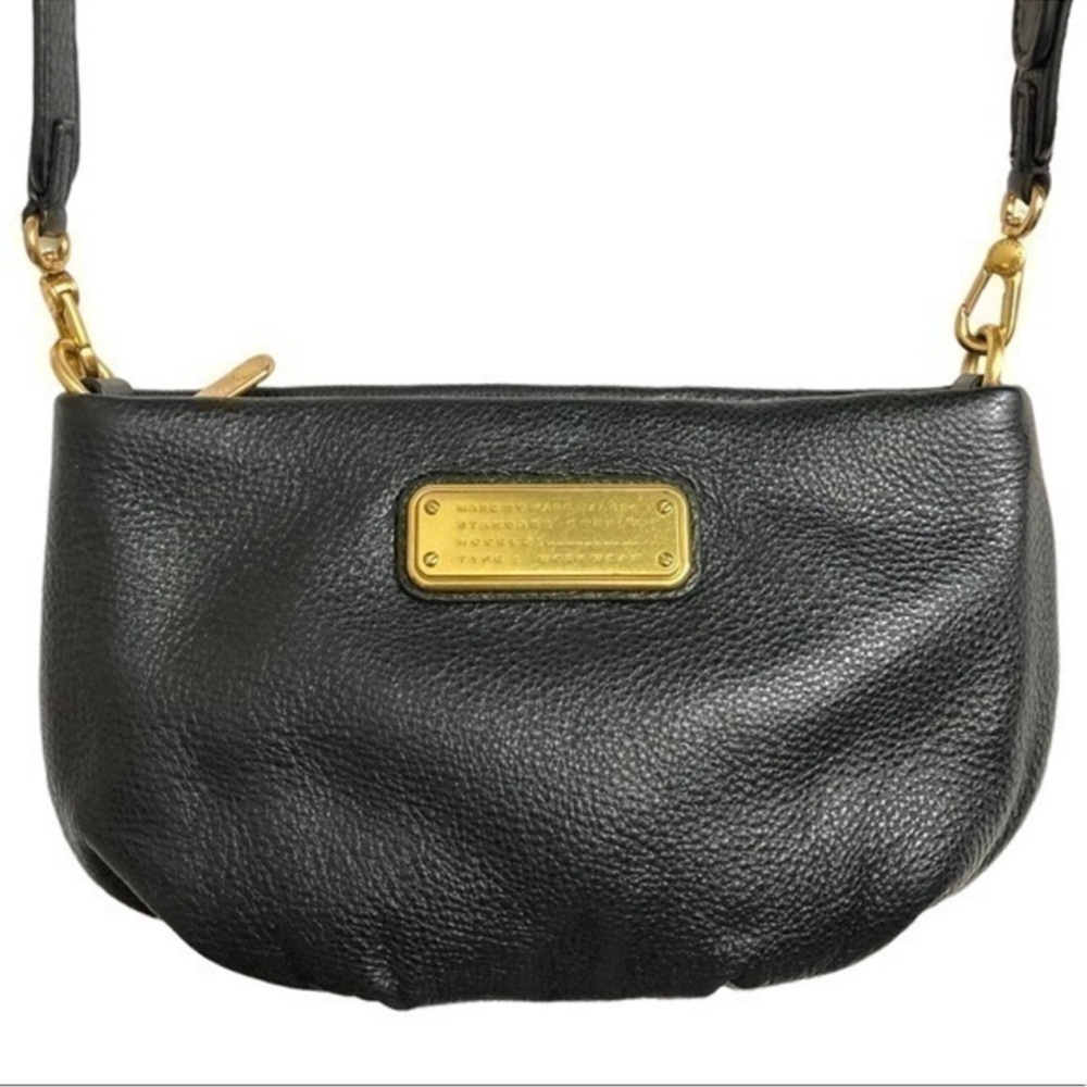 Marc by Marc Jacobs Q Percy black leather CrossBody Bag